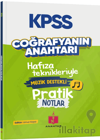 2026 KPSS Coğrafyanın Anahtarı Müzik Destekli Pratik Notlar