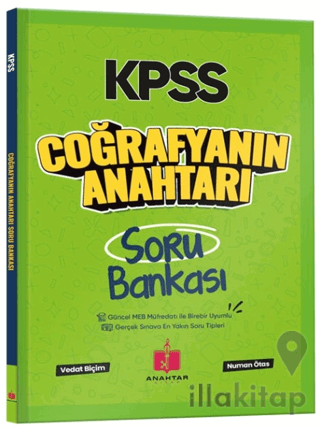 2026 KPSS Coğrafyanın Anahtarı Soru Bankası