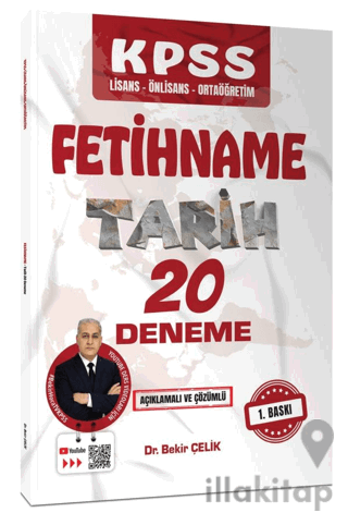 2026 KPSS Fetihname Tarih 20 Deneme Sınavı