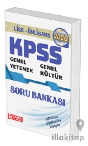2026 KPSS Genel Kültür Genel Yetenek Lise ve Önlisans Tüm Dersler Soru Bankası