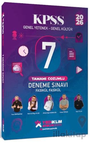 2026 KPSS Genel Yetenek - Genel Kültür Fasikül Fasikül 7 Deneme Sınavı