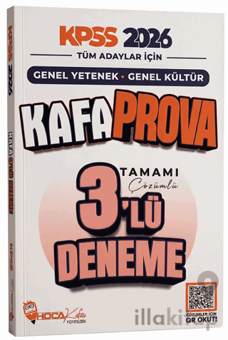 2026 KPSS Genel Yetenek Genel Kültür Kafa Prova 3 Deneme