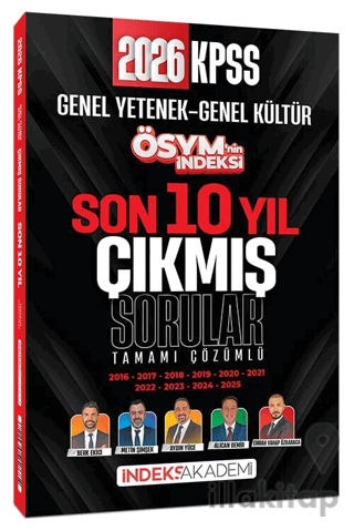 2026 KPSS Genel Yetenek Genel Kültür ÖSYM nin İndeksi Çıkmış Sorular S