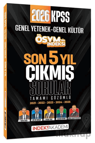 2026 KPSS Genel Yetenek Genel Kültür ÖSYM nin İndeksi Çıkmış Sorular S