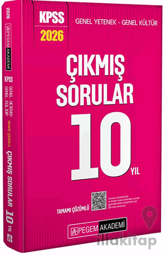 2026 KPSS Genel Yetenek Genel Kültür Tamamı Çözümlü Çıkmış Sorular 10 Yıl