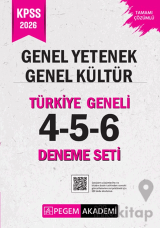 2026 KPSS Genel Yetenek Genel Kültür Tamamı Çözümlü Türkiye Geneli 4-5