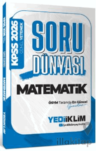 2026 KPSS Genel Yetenek Matematik Soru Dünyası