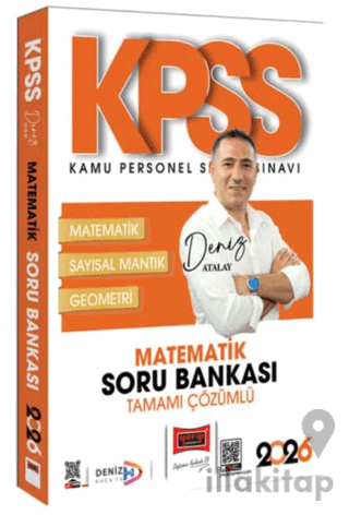 2026 KPSS Genel Yetenek Tamamı Çözümlü Matematik Soru Bankası
