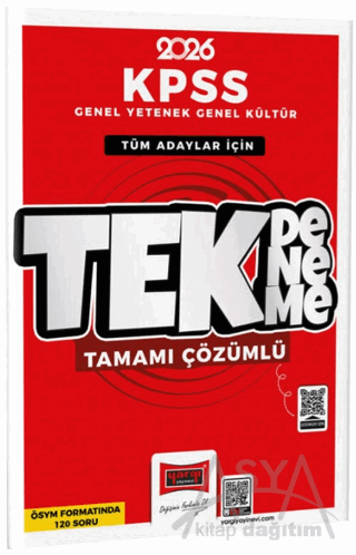 2026 KPSS GK-GY Tüm Adaylar İçin Tamamı Çözümlü ÖSYM Formatında Tek Deneme