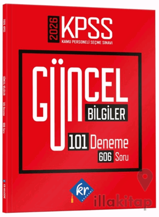 2026 KPSS Güncel Bilgiler 101 Deneme 606 Soru