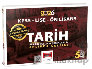 2026 KPSS Lise Ön Lisans Akılda Kalan Pratik Tablo ve Şemalarla Tarih