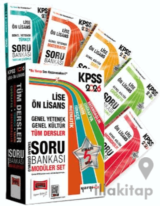 2026 KPSS Lise Ön Lisans GK - GY Tüm Dersler Tamamı Çözümlü Modüler So