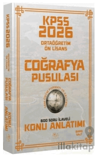 2026 KPSS Lise Ortaöğretim Ön Lisans Coğrafya Pusulası Konu Anlatımı