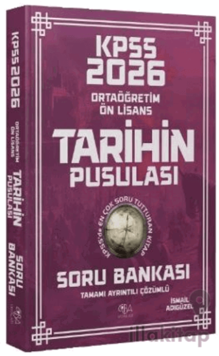 2026 KPSS Lise Ortaöğretim Ön Lisans Tarihin Pusulası Soru Bankası Çöz