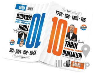 2026 KPSS MEB-AGS MSÜ YKS Osmanlı Tarihi, İnkılap Tarihi 10+10 Deneme 