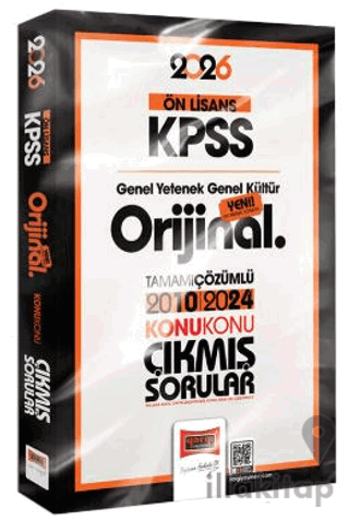 2026 KPSS Ön Lisans GK-GY Orijinal 2010-2024 Konu Konu Çıkmış Sorular