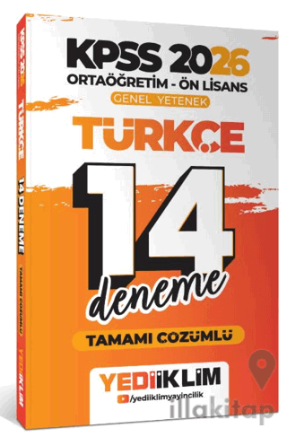 2026 KPSS Ortaöğretim Ön Lisans Genel Yetenek Türkçe Tamamı Çözümlü 14
