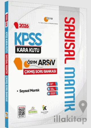 2026 KPSS Sayısal Mantık Kara Kutu ÖSYM Çıkmış Soru Havuzu Bankası Konu Özetli Dijital Çözümlü