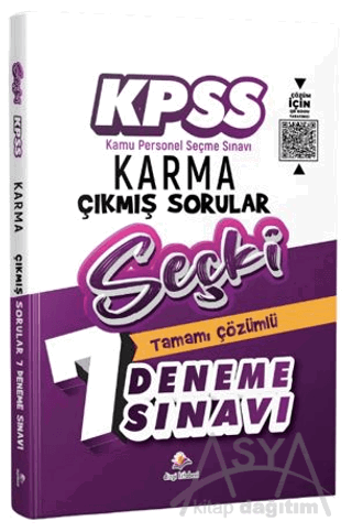 2026 KPSS Seçki Karma Çıkmış Sorular Tamamı PDF Çözümlü 7 Deneme Sınav