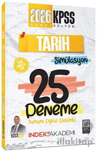 2026 KPSS Tarih Simülasyon 25 Deneme Çözümlü