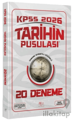 2026 KPSS Tarihin Pusulası 20 Deneme Çözümlü