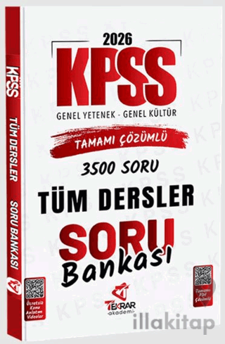 2026 KPSS Tüm Dersler Soru Bankası