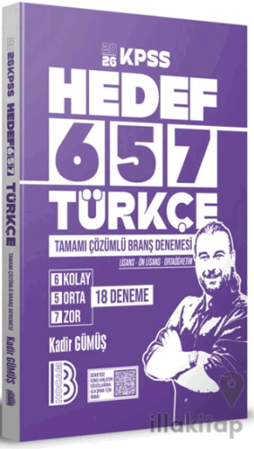 2026 KPSS Türkçe Tamamı Çözümlü 18 Deneme