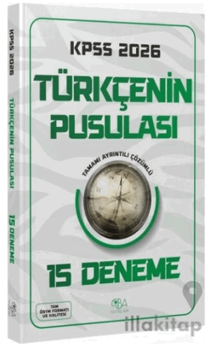 2026 KPSS Türkçenin Pusulası 15 Deneme Çözümlü