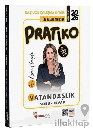 2026 KPSS Vatandaşlık Pratiko Soru Cevap Çalışma Kitabı