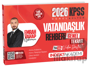 2026 KPSS Vatandaşlık Rehberi Video Destekli Genel Tekrar