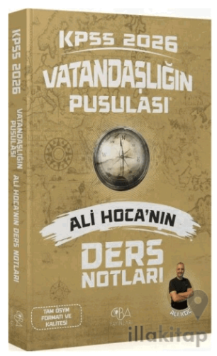 2026 KPSS Vatandaşlık Vatandaşlığın Pusulası Ders Notları