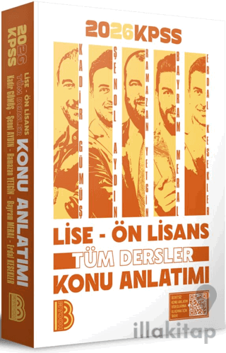 2026 Lise- Ön Lisans Tüm Dersler Konu Anlatımı