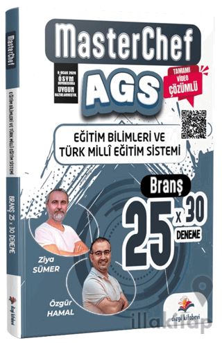 2026 MasterChef MEB AGS Eğitim Bilimleri ve Türk Milli Eğitim Sistemi 