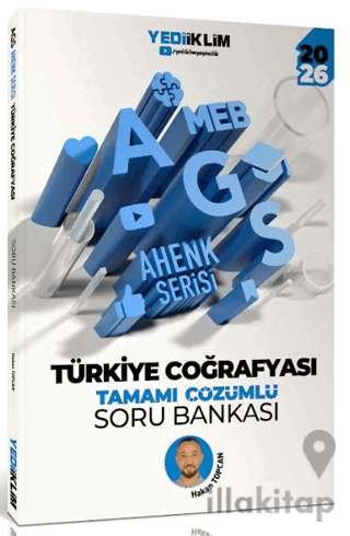 2026 MEB AGS Ahenk Serisi Türkiye Coğrafyası Tamamı Çözümlü Soru Bankası