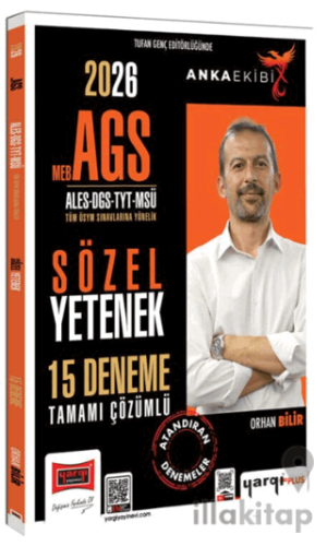 2026 MEB-AGS ALES DGS TYT MSÜ Anka Ekibi Sözel Yetenek Tamamı Çözümlü 