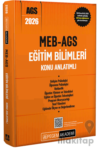 2026 MEB AGS Eğitim Bilimleri Konu Anlatımlı