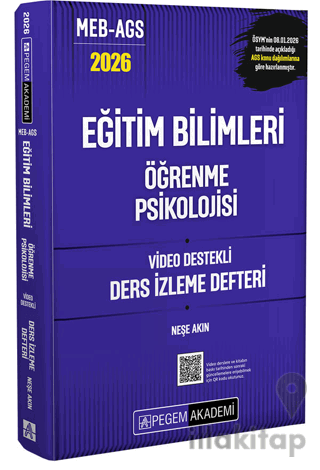2026 MEB AGS Eğitim Bilimleri Öğrenme Psikolojisi Video Destekli Ders 