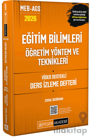 2026 MEB AGS Eğitim Bilimleri Öğretim Yöntem ve Teknikleri Video Deste