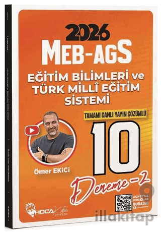 2026 MEB-AGS Eğitim Bilimleri ve Türk Milli Eğitim Sistemi 10 Deneme Ç