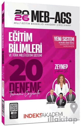 2026 MEB-AGS Eğitim Bilimleri ve Türk Milli Eğitim Sistemi 20 Deneme Ç