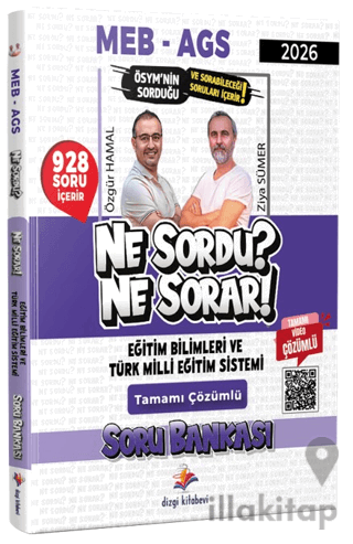 2026 MEB AGS Eğitim Bilimleri ve Türk Milli Eğitim Sistemi Ne Sordu Ne