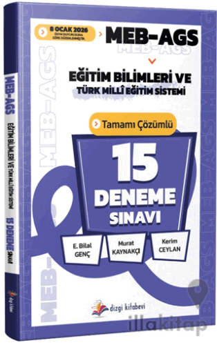 2026 MEB AGS Eğitim Bilimleri ve Türk Milli Eğitim Sistemi Tamamı Çözü
