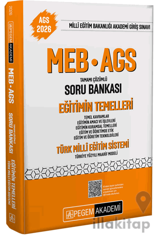 2026 MEB-AGS Eğitimin Temelleri Soru Bankası
