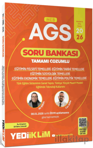 2026 MEB AGS Eğitimin Temelleri ve Temel Kavramlar Türk Milli Eğitim Sisteminin Tamamı Çözümlü Soru Bankası