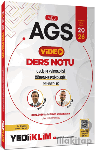 2026 MEB-AGS Gelişim Psikolojisi, Öğrenme Psikolojisi ve Rehberlik Vid