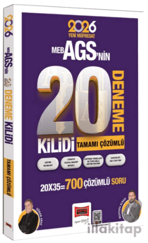 2026 MEB-AGS Kilidi Tamamı Çözümlü 20 Deneme
