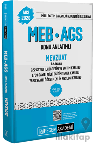 2026 MEB-AGS Konu Anlatımlı Mevzuat