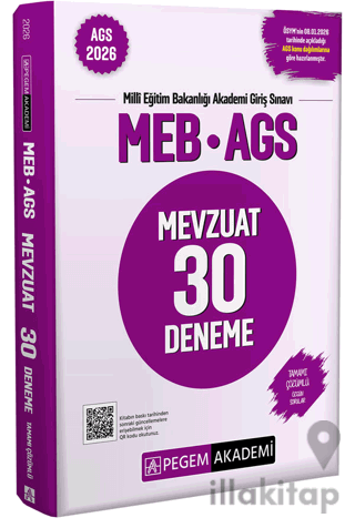 2026 MEB AGS Mevzuat 30 Deneme Tamamı Çözümlü