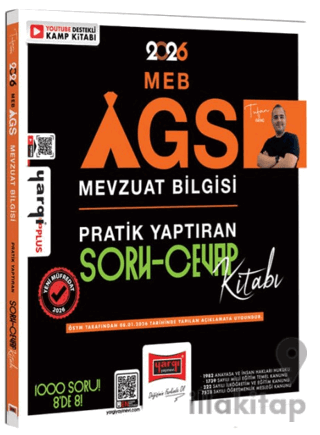 2026 MEB-AGS Mevzuat Bilgisi Pratik Yaptıran Soru-Cevap Kitabı