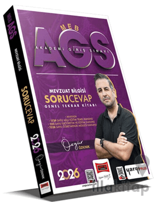 2026 MEB-AGS Mevzuat Bilgisi Soru-Cevap Genel Tekrar Kitabı
